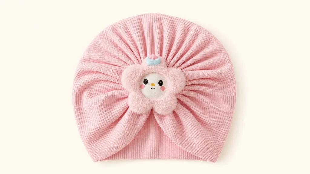 Bubblegum Bloom Newborn Turban