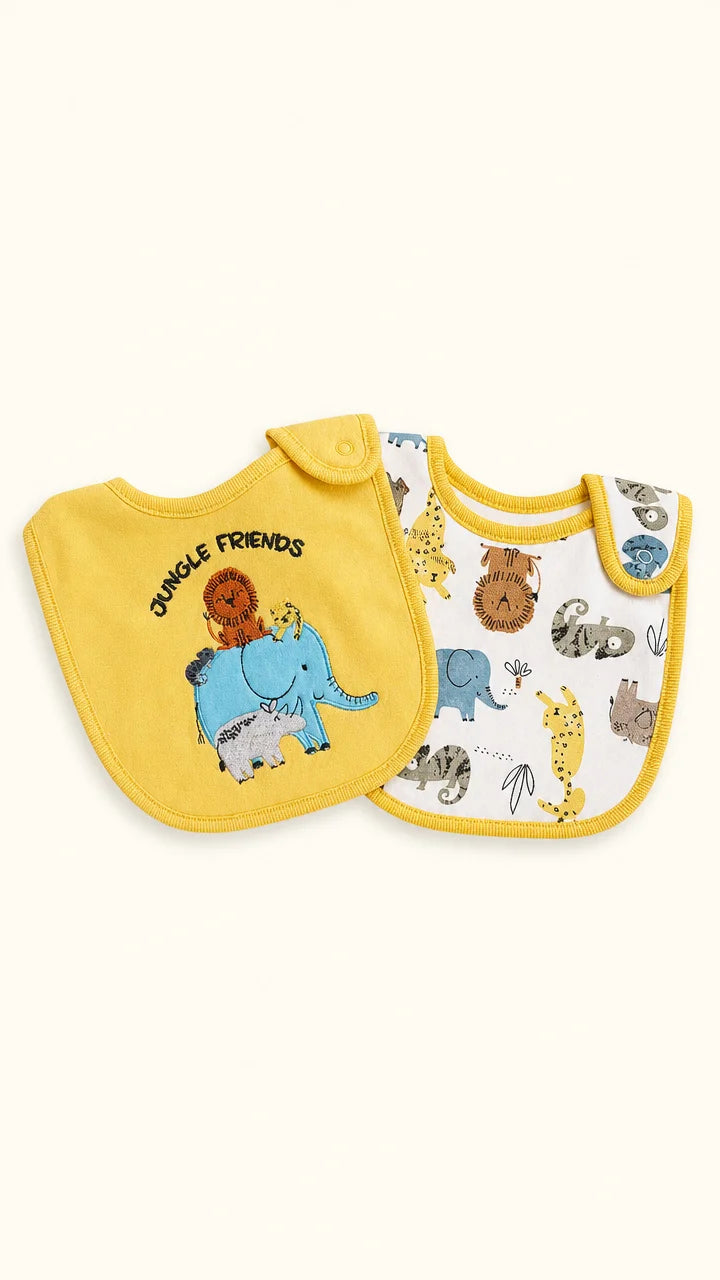 Jungle Pals Bib Duo