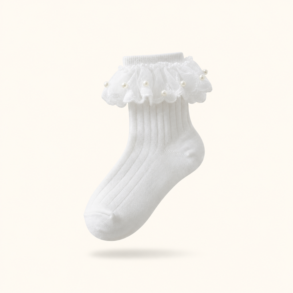 Cloud Frill Socks