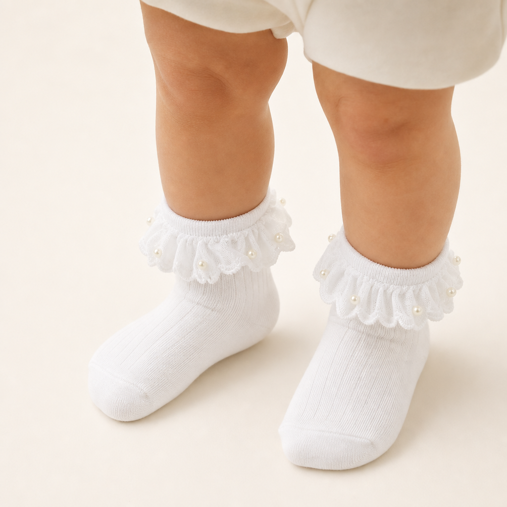 Cloud Frill Socks