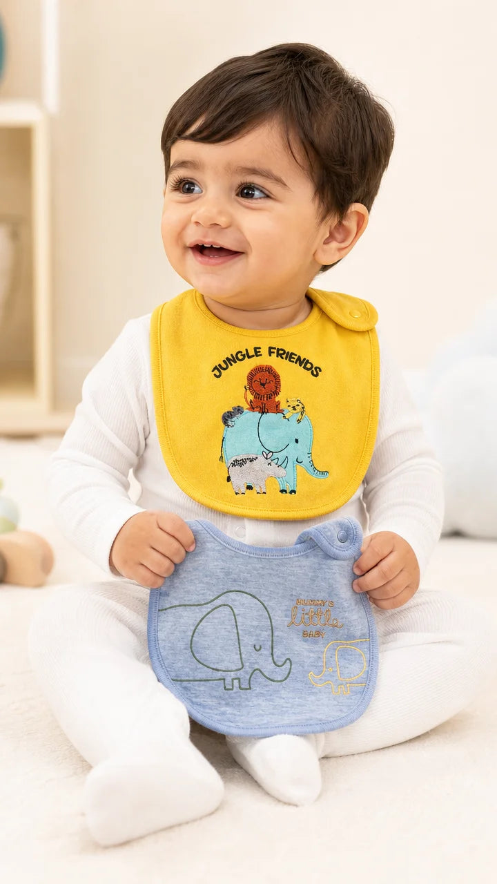Jungle Pals Bib Duo