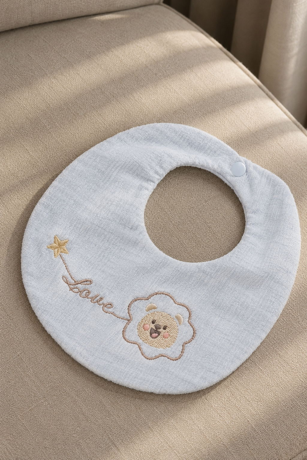 Good Luck Baby Romper With Bib