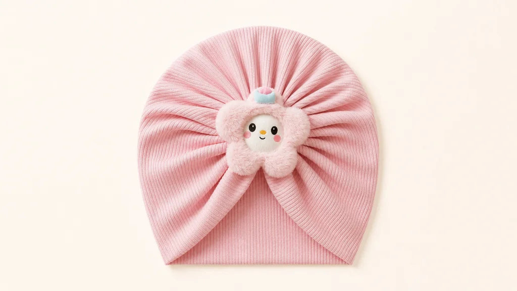 Bubblegum Bloom Newborn Turban