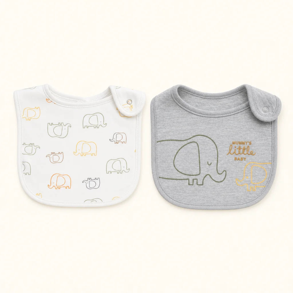Elephant Parade Bib Duo