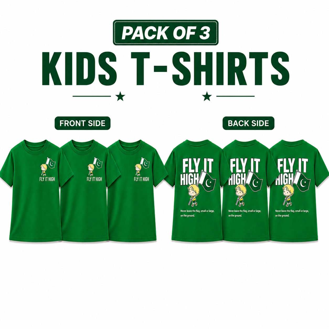 Pakistan Day Set (Pack of 3)