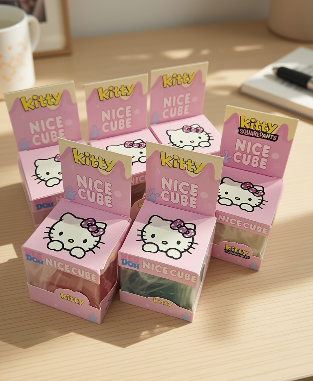 Original NeeDoh® Squish Therapy – Hello Kitty Edition 🎀