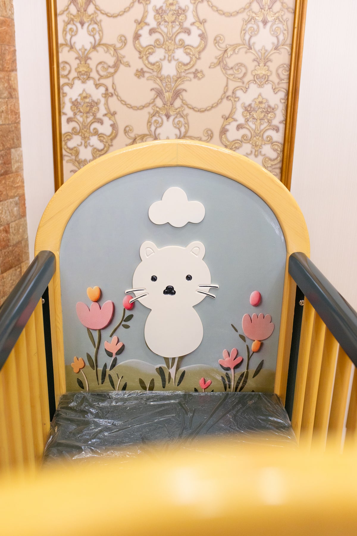 Premium Wooden Baby Cot